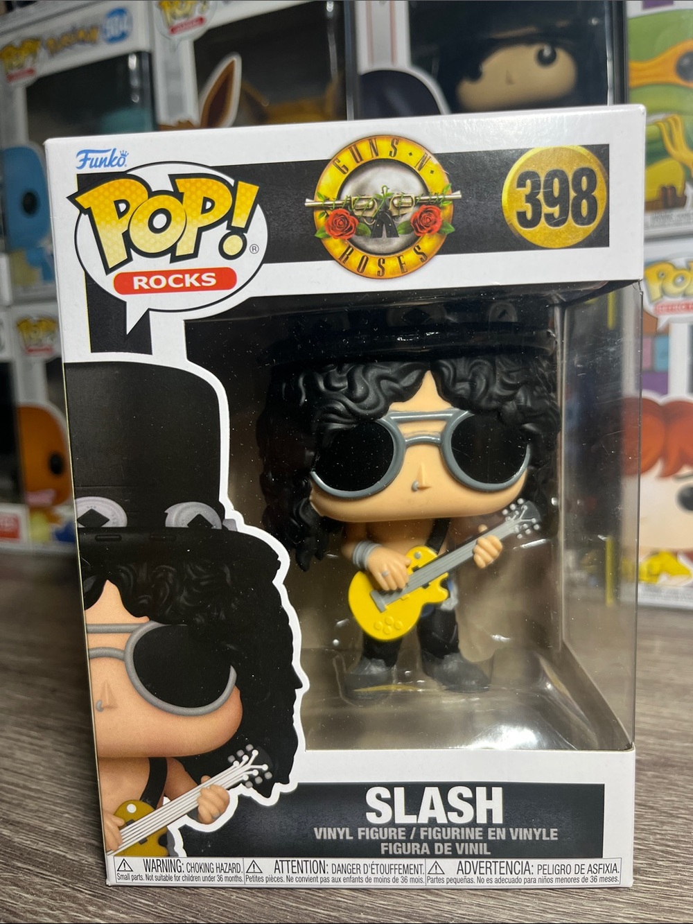 Funko POP! Rocks Slash Vinyl Figure - Black, Yellow